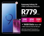 Samsung Galaxy S9 4G-On Smart S+ Free Samsung Galaxy J4 4G-On uChoose Flexi 60