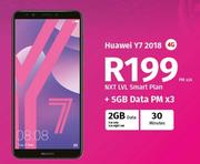 Huawei Y7 2018 4G-On NXT LVL Smart Plan