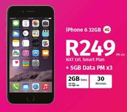 Apple iPhone 6 32GB 4G-On NXT LVL Smart Plan