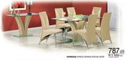 Vanessa 8 Piece Dining Room Suite