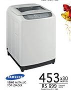 LG 13Kg Metallic Top Loader
