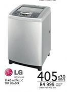 LG 11Kg Metallic Top Loader