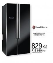 russell hobbs double door fridge price