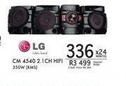 LG CM 4540 2.1 CH HIFI 350W RMS