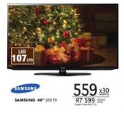Samsung 40" LED TV