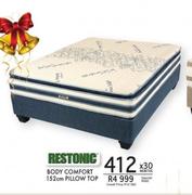 Restonic Body Comfort 152cm Pillow Top