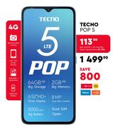 Tecno Pop 5 4G