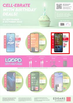 Edgars Mobile : Cell-ebrate Birthday Deals (22 September - 08 October 2023), page 2