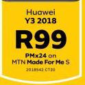 Huawei Y3 2018 LTE-On MTN Made For Me S