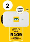 MTN Sharelink E5573 WiFi Router LTE-On My MTNChoice 1GB