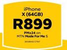 Apple iPhone X 64GB LTE-On MTN Made For Me S