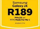 Samsung Galaxy J4 LTE-On MTN Made For Me S