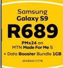 Samsung Glaaxy S9 LTE-On MTN Made For Me S 