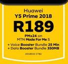 Huawei Y5 Prime 2018 LTE-On MTN Made For Me S