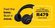 iFrogz Aurora Wireless Headphones Black