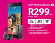 Sony Xperia XA1 Ultra 4G-On Smart XS+ Free Made For Xperia Cover + Volcano Headest