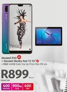 Huawei P20 4G-On Smart M+ Plus Huawei Media Pad T3 10" 4G-On 500MB Data Topup Price Plan