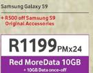 Samsung Galaxy S9 4G-On Red Select+