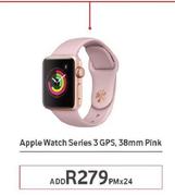 Apple Watch Series 3 GPS, 38mm Pink