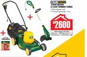 Trimtech 2400W Mower & 650W Trimmer Combo