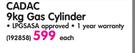 Cadac 9kg Gas Cylinder