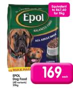 Epol Dog Food(All Variants)-20kg-Each