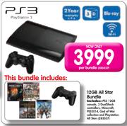 PS3 12GB All Star Bundle-Per Bundle
