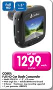 Cobra Full HD Car Dash Camcorder CDR-820
