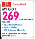 Lenovo 15.6" IdealPad Celeron Notebook Bundle-Per Bundle-My Gig 1