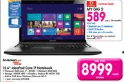 Lenovo 15.6" IdeaPad i7 Notebook-My Gig 2