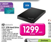 2.5" 2TB Hard Drive Expansion