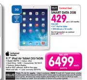 Apple 9.7" iPad Air Tablet 3G/16GB MD794-Smart Data 2GB