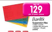 Bantex Suspension Files-Per 25 Pack