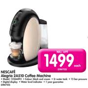 Special Nescafe Alegria 2A510 Coffee Machine 12264493 m.guzzle .za