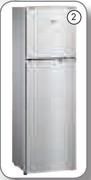 Hisense 220Ltr Double Door Fridge/Freezer H220TME