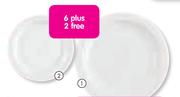 Blanco Dinner Plates-Per 6 Pack
