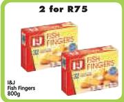 I&J Fish Fingers-2x800g