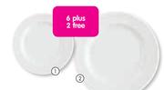 Polaris Dinner Plates-Per 6 Pack