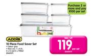 Addis 10-Piece Food Saver Set-Per Set