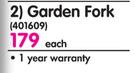 Lasher Garden Fork