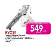 Ryobi 3000W Blower Vacuum RBV 3010