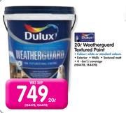 Dulux 20Ltr Weatherguard Textured Paint