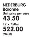 Nederburg Baronne-12 x 750ml