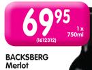 Backsberg Merlot-750ml