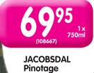 Jacobsdal Pinotage-750ml
