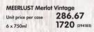 Meerlust Merlot Vintage-6x750ml