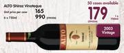 Alto Shiraz Vinoteque-6x750ml