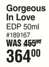 Yardley Gorgeous In Love EDP-50ml