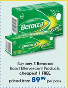 Berocca Boost Effervescent Products-Per Pack