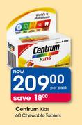 Centrum Kids-60 Chewable Tablets Per Pack